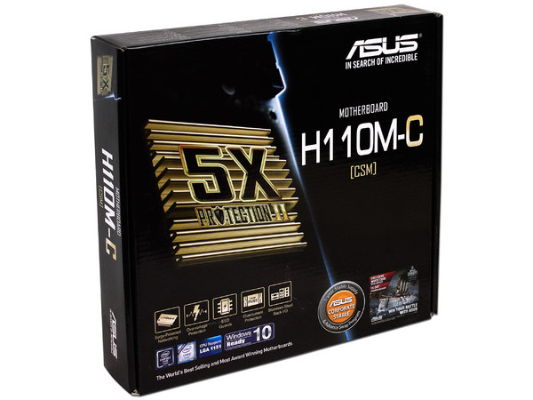 T. Madre H110MC/CSM, ChipSet Intel H110, 
Soporta: Intel Core i7/Core i5/Core i3/Pentium/Celeron de Socket 1151, 
Memoria: DDR4 2133 MHz, 32GB Max,
SATA 3.0, USB 3.0,
Integrado: Audio HD, Red Gigabit, 
Micro-ATX, Ptos: 1xPCIE 3.0 x16, 1xPCIE 2.0 x1,