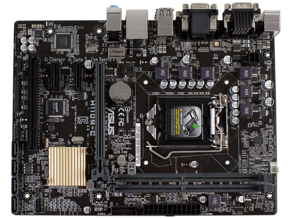 T. Madre H110MC/CSM, ChipSet Intel H110, 
Soporta: Intel Core i7/Core i5/Core i3/Pentium/Celeron de Socket 1151, 
Memoria: DDR4 2133 MHz, 32GB Max,
SATA 3.0, USB 3.0,
Integrado: Audio HD, Red Gigabit, 
Micro-ATX, Ptos: 1xPCIE 3.0 x16, 1xPCIE 2.0 x1,