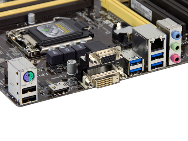 T. Madre ASUS H87M-PLUS/CSM,
Chipset Intel H87 Exp.,
 Soporta: Core i7/i5/i3 de Socket 1150,
 Memoria: DDR3 1600/1333/1066 MHz,
32GB Max,
 Integrado: Audio HD,
Red,
 USB 3.0 y SATA 3.0,
 Micro-ATX,
Ptos: 1xPCIE 3.0 X16,
1xPCIEX16