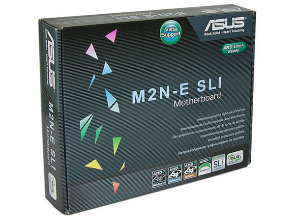 Tarjeta Madre ASUS M2N-E SLI,
ChipSet NVIDIA nForce 500 SLI MCP,
Soporta: Socket AM2 Athlon 64, X2, FX y Sempron,
Memoria: DDR2 800, 4 Bancos, 8GB Max,
Integrado: Audio 7.1, LAN nForce 500 SLI,
Diseño: ATX, Puertos: 2x PCI Express x16, 2x PCI