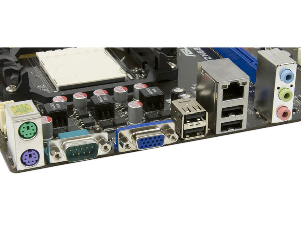T. Madre ASUS M2N68-AM SE2, Chipset NVIDIA GF 7025,
Soporta: Phenom, Athlon 64/Athlon 64 X2, Socket AM2+,
Memoria: DDR2 1066/800/667, 2 Bancos, 4GB Max,
Integrado: Audio HD, Red, Video Nvidia nForce 630a,
Diseño: MATX, Ptos:1xPCIEx16, 1xPCIEx1, 1xPCI