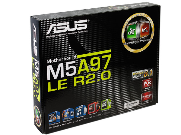 T. Madre ASUS M5A97 LE R2.0, Chipset AMD 970,
Soporta: FX/ Phenom / Athlon /Sempron 100 Series, Socket AM3+,
Memoria: 2133(OC)/1866/1600/1333/1066 MHz, 32GB max,
Integrado: Audio HD, Red Gigabit,
SATA 3.0, USB 3.0,
Diseño ATX, Ptos: 2xPCIEx16, 2xPCI