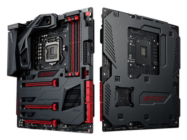 T. Madre Asus MAXIMUS VII FORMULA, ChipSet Z97,
Soporta: Core i7/i5/i3 de Socket 1150,
Memoria: DDR3 3300(O.C.)/1600/1333, 32GB Max,
Integrado: Audio HD, Red,
USB 3.0 y SATA 3.0,
ATX, Ptos: 3xPCIEx16, 3xPCIEx1