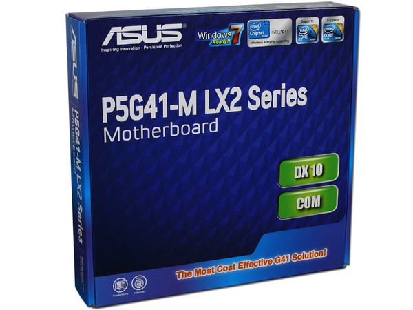 Tarjeta Madre ASUS P5G41-M LX2, ChipSet Intel G41,
Soporta: Core 2 Quad, Core 2 Duo, 1333/1066/800MHz,
Memoria: DDR2 800/667MHz, 2 Bancos, 8GBMax,
Integrado: Audio HD, Red, Video Intel, Diseño: mATX,
Puertos: 1xPCIEx16, 1xPCIEx1, 2xPCI