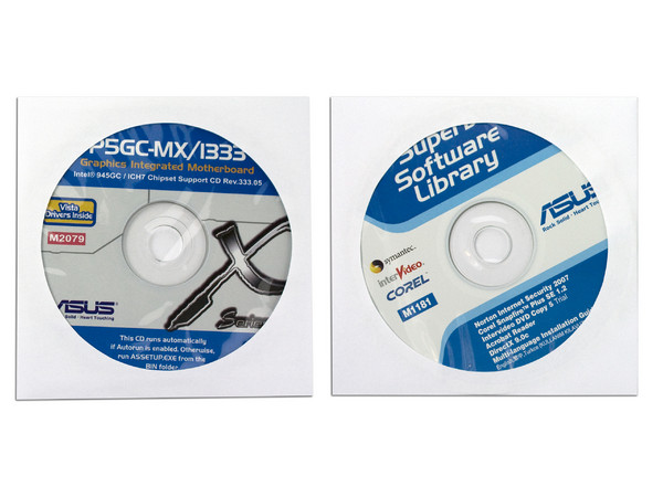 T. Madre ASUS P5GC-MX/1333, ChipSet Intel 945GC,
Soporta: Cel.400, DualCore/2 Duo, *1333/1066/800MHz,
Memoria: DDR2 667/533Mhz, 2 Bancos, 4GB Max,
Integrado: Video IGMA 950, Audio 6 canales, Red,
Diseño: mATX, Ptos: 1xPCEx16, 1xPCE, 2xPCI