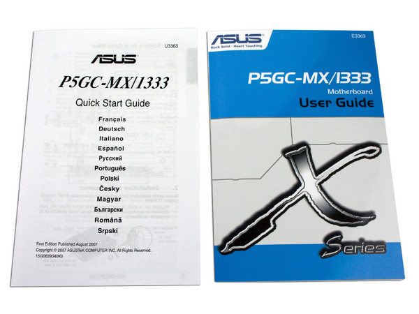 T. Madre ASUS P5GC-MX/1333, ChipSet Intel 945GC,
Soporta: Cel.400, DualCore/2 Duo, *1333/1066/800MHz,
Memoria: DDR2 667/533Mhz, 2 Bancos, 4GB Max,
Integrado: Video IGMA 950, Audio 6 canales, Red,
Diseño: mATX, Ptos: 1xPCEx16, 1xPCE, 2xPCI