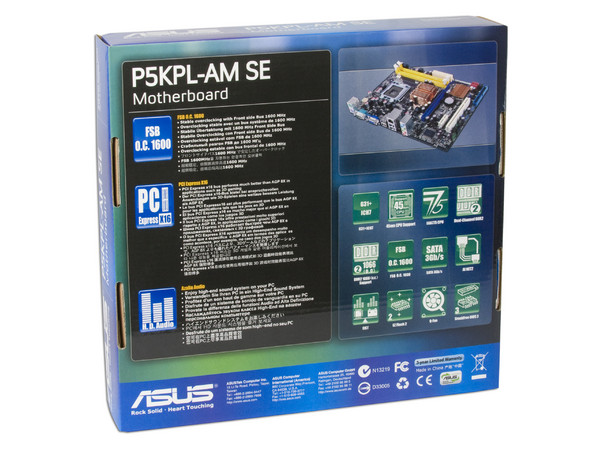 Tarjeta Madre ASUS P5KPL-AM SE, ChipSet Intel G31,
Soporta: Core 2 Quad, Core 2 Duo, 1600(O.C)/1333/1066MHz,
Memoria: DDR2 1066/800/667MHz, 2 Bancos, 4GBMax,
Integrado: Audio HD, Red, Video Intel, Diseño: mATX,
Puertos: 1xPCIEx16, 1xPCIEx1, 1xPCI