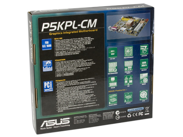 Tarjeta Madre ASUS P5KPL-CM, ChipSet G31 Intel ICH7,
Soporta: Core 2 Quad, Core 2 Duo, 1066/1333/1600MHz,
Memoria: DDR2 1066/800/667MHz, 2 Bancos, 4GBMax,
Integrado: Audio HD, Red, Video Intel, Diseño: mATX,
Puertos: 1xPCI-Ex16, 1xPCI-Ex1, 2xPCI