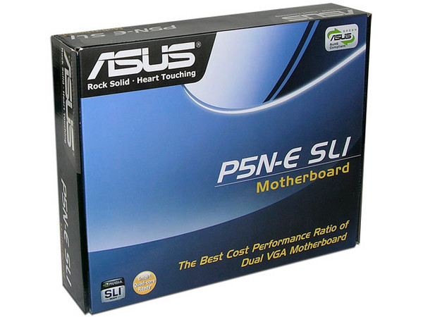 Tarjeta Madre ASUS P5N-E SLI, ChipSet nForce 650iSLI,
Soporta: Core 2 Quad, Core 2 Duo, 800/1066/1333MHz,
Memoria: DDR2 800/667MHz, 4 Bancos, 8GBMax,
Integrado: Audio 5.1 Coaxial, Red Gigabit,
Diseño: ATX, Puertos: 2xPCIEx16, 1xPCIE, 2xPCI