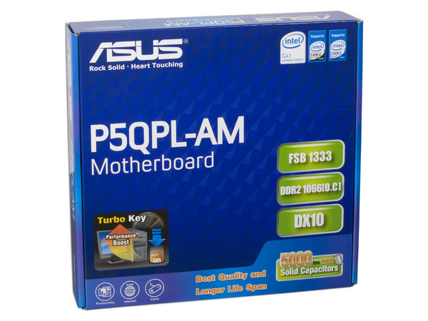 Tarjeta Madre ASUS P5QPL-AM, ChipSet Intel G41,
Soporta: Core 2 Quad, Core 2 Duo, 1333/1066MHz,
Memoria: DDR2 1066(OC)/800MHz, 2 Bancos, 8GBMax,
Integrado: Audio HD, Red, Video Intel,
mATX, Puertos: 1xPCIEx16, 1xPCIEx1, 2xPCI