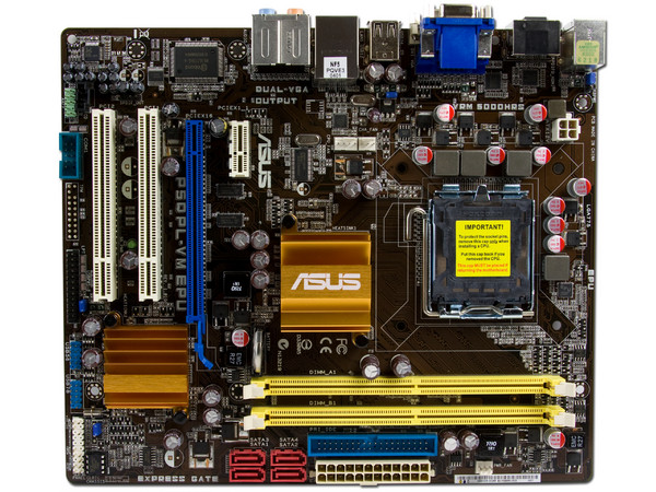 Tarjeta Madre ASUS P5QPL-VM EPU, ChipSet Intel G41,
Soporta: Core 2 Quad, Core 2 Duo, 1333/1066MHz,
Memoria: DDR2 1066(O.C.)/800/667MHz, 2 Bancos, 8GBMax,
Integrado: Audio HD, Red, Video Intel, Diseño: mATX,
Puertos: 1xPCIEx16, 1xPCIEx1, 2xPCI