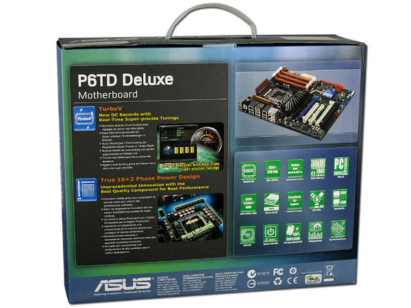 T. Madre Asus P6TD Deluxe, ChipSet Intel X58,
Soporta: Core i7 920, 940, 960 de Socket 1366,
Integrado: Audio 7.1, Red 10/100/1000,
Memoria: DDR3 2000+(O.C.)/1866(O.C.)/1333MHz, 24GBMax, 
ATX, Ptos: 3xPCEx16, 1xPCIEx4, 2xPCI