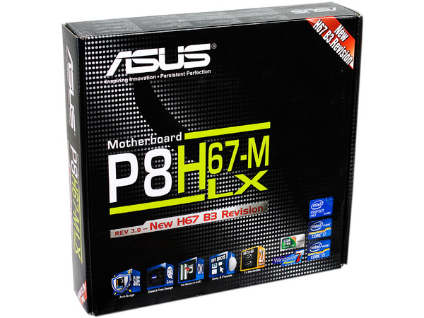 T. Madre ASUS P8H67-M LX-B3, ChipSet Intel H67 Exp.,
Soporta: Core i7/i5/i3 de Socket 1155,
Integrado: Audio HD, Red Gigabit,
 Serial ATA 3.0,
Memoria: DDR3 1333/1066 16GB Max,
Diseño mATX, Ptos: 1xPCIEX16,1xPCIEx4