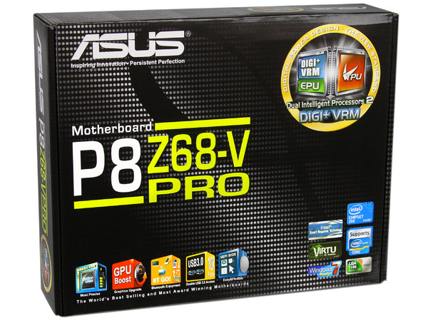 T. Madre ASUS P8Z68-V PRO, ChipSet Intel Z68,
Soporta: Core i7/i5/i3 de Socket 1155,
Integrado: Audio HD, Red,
 USB 3.0 y SATA 3.0,
Memoria: DDR3 1866(O.C.)/1600/1333MHz 32GB Max,
ATX, Ptos: 3xPCIEX16, 2xPCIEx1