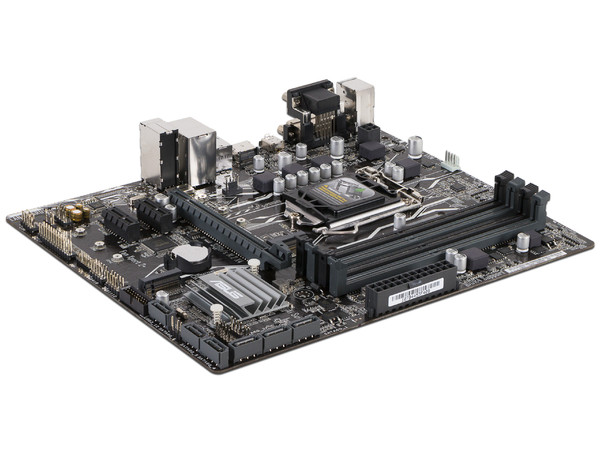 T. Madre ASUS PRIME B250M-A, Chipset Intel B250,
Soporta: Core i7 / i5 / i3 / Pentium / Celeron de 7ma Gen., Socket 1151,
Memoria: DDR4 2133MHz, 64GB Max,
Integrado: Audio HD, Red,
USB 3.0, SATA 3.0 y M.2,
Micro-ATX, Ptos: 1xPCIE 3.0 x16.