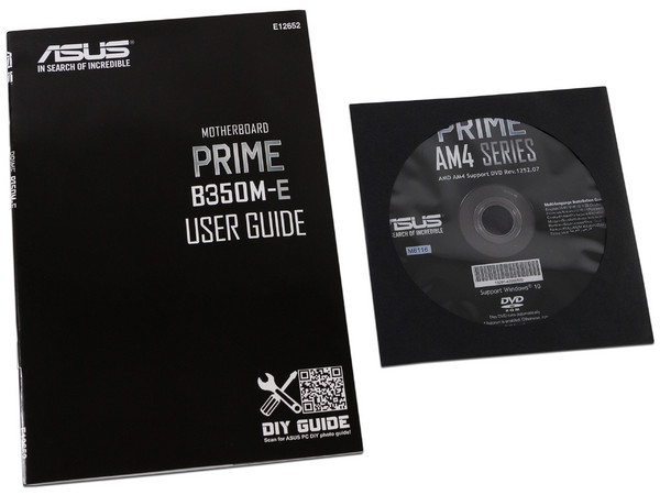 T. Madre ASUS PRIME B350M-E, ChipSet AMD B350, 
Soporta: AMD Ryzen/ Athlon / 7ma Gen A-Series de Socket AM4,
Memoria: DDR4 2400/2133 MHz, 32GB Max,
Integrado: Audio HD, Red, USB 3.1 y SATA 3.0, 
Micro ATX, Ptos: 1xPCIEx16, 2xPCIe 2.0.