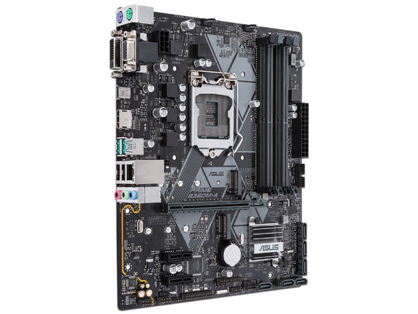 T. Madre ASUS PRIME B360M-A, Chipset Intel B360,
Soporta: Intel Core i7 / i5 / i3 de 8va Gen., Socket 1151,
Memoria: DDR4 2666/2400/2133 MHz, 64GB Max,
Integrado: Audio HD, Red,
USB 3.1 y SATA 3.0, M.2,
Micro-ATX, Ptos: 3xPCIEx16. OEM.