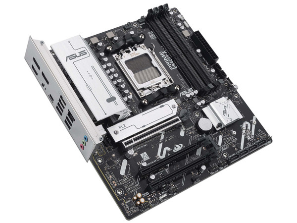 T. Madre ASUS PRIME B840M-A, 
Chipset AMD B840,
Segmento: Alto,
Soporta: Procesadores AMD Serie 9000, 8000 y 7000, Socket AM5, 
Memoria: DDR5 7600/5600/4800MHz, 256GB Max, 
Integrado: USB, M.2, 
Micro-ATX, Ptos: 1xPCIE4.0x16.