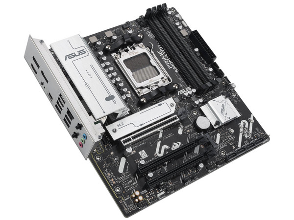 T. Madre ASUS PRIME B840M-A WIFI,
Chipset AMD B840, 
Segmento: Alto,
Soporta: Procesadores AMD Serie 9000, 8000 y 7000, Socket AM5, 
Memoria: DDR5 7600/5600/4800MHz, 256GB Max,
Integrado: Wi-Fi, USB, M.2, 
Micro-ATX, Ptos: 1xPCIE4.0x16.