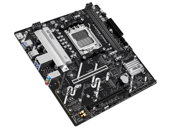 T. Madre ASUS PRIME B840M-K,
Chipset AMD B840, 
Segmento: Alto,
Soporta: Procesadores AMD Serie 9000, 8000 y 7000, Socket AM5, 
Memoria: DDR5 7600/4800MHz, 256GB Max,
Integrado: Wi-Fi, USB, M.2, USB C, 
Micro-ATX, Ptos: 2xPCIE4.0x16.