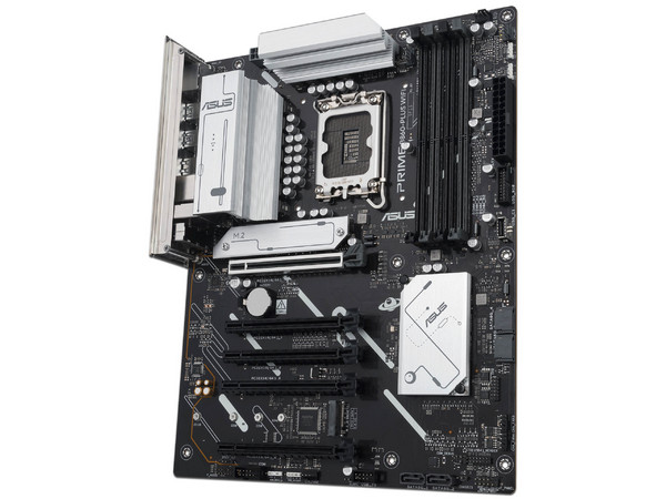 T. Madre ASUS PRIME B860-PLUS WIFI: Chipset B860, 
Soporta: Procesadores Intel Core Ultra (Series 2), Socket LGA 1851, 
Memoria: DDR5 8600/6800/5600MHz, 256GB Max, 
Integrado: Wi-Fi, USB, M.2, 
ATX, Ptos: 1xPCIE5.0x16.