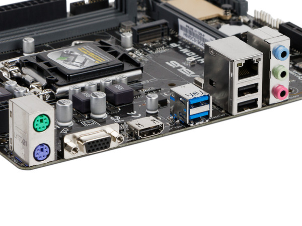 T. Madre Asus Prime H110M-P, ChipSet Intel H110,
Soporta: Intel Core i7/Core i5/Core i3/Pentium/Celeron de Socket 1151,
Memoria: DDR4 2400/2133 MHz, 32GB Max,
SATA 3.0, USB 3.0,
Integrado: Audio HD, Red Gigabit,
Micro-ATX.