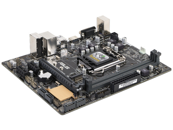 T. Madre Asus Prime H110M-P, ChipSet Intel H110,
Soporta: Intel Core i7/Core i5/Core i3/Pentium/Celeron de Socket 1151,
Memoria: DDR4 2400/2133 MHz, 32GB Max,
SATA 3.0, USB 3.0,
Integrado: Audio HD, Red Gigabit,
Micro-ATX.