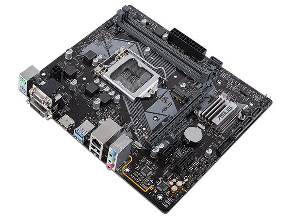T. Madre ASUS PRIME H310M-A, Chipset Intel H310,
Soporta: Core i7 / i5 / i3 de 8va. Gen., Socket 1151,
Memoria: DDR4 2666/2400/2133 MHz, 32GB Max,
Integrado: Audio HD, Red,
USB 3.0, SATA 3.0 y M.2,
mATX, Ptos: 1xPCIE 3.0 x16, 2xPCIe2.0x1.