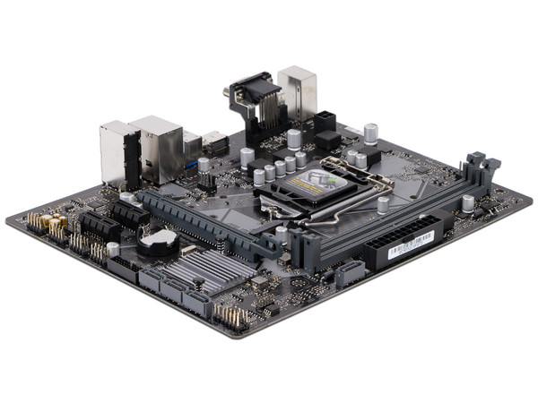 T. Madre Asus PRIME H310M-E R2.0, Chipset H310,
Soporta: Core i7/i5/i3/Pentium/Celeron de 8va. Gen. Socket 1151.
Memoria: DDR4 2666/2400/2133 MHz, 32GB Max,
Integrado: Audio HD, Red,
USB 3.0, SATA 3.0,
Micro-ATX, Ptos: 1xPCIE 3.0 x16, 2xPCIE 2.0 x1.