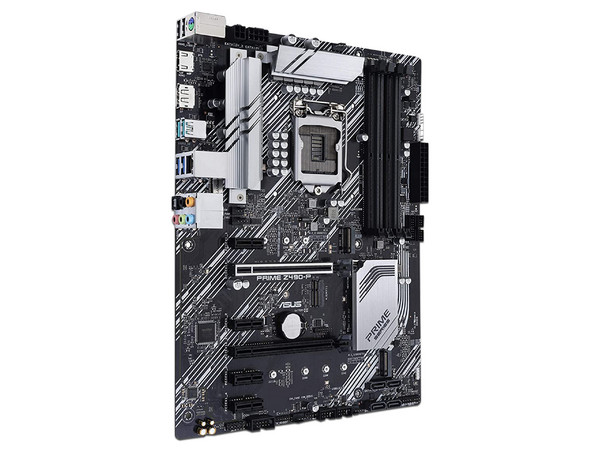 T. Madre ASUS Z490-P, ChipSet Intel Z490,
Soporta: Intel Core Pentium, Gold y Celeron de 10ma gen, Socket 1200,
Memoria: DDR4 4600/2400/2133 MHz, 128GB Max,
Integrado: Audio HD, Red,
USB 3.1 y SATA 3.0,
ATX, Ptos: 1xPCIE3.0X16, 1xPCIE3.0X4, 4xPCIEX1
