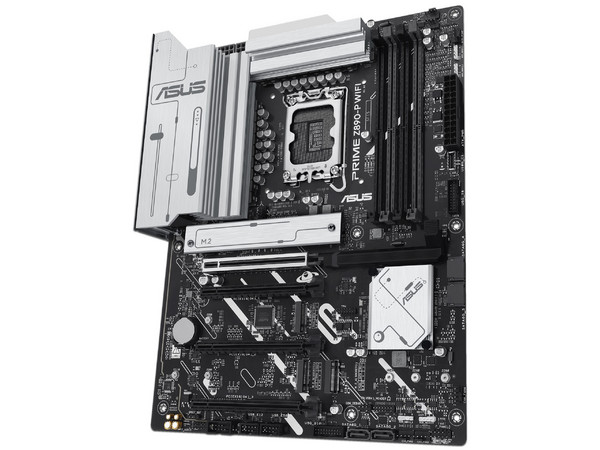 T. Madre ASUS PRIME Z890-P WIFI, 
Chipset Intel Z890,
Segmento: Alto,
Soporta: Intel Core Ultra (Serie 2), Socket LGA 1851,
Memoria: DDR5 7600MHz, 192GB Máx,
Integrado: Audio HD, Red,
USB 3.2, SATA 3.0, M.2,
ATX, Ptos: 1xPCIE5.0x16, 2xPCIE4.0x1.