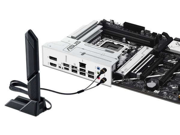 T. Madre ASUS PRIME Z890-P WIFI, 
Chipset Intel Z890,
Segmento: Alto,
Soporta: Intel Core Ultra (Serie 2), Socket LGA 1851,
Memoria: DDR5 7600MHz, 192GB Máx,
Integrado: Audio HD, Red,
USB 3.2, SATA 3.0, M.2,
ATX, Ptos: 1xPCIE5.0x16, 2xPCIE4.0x1.