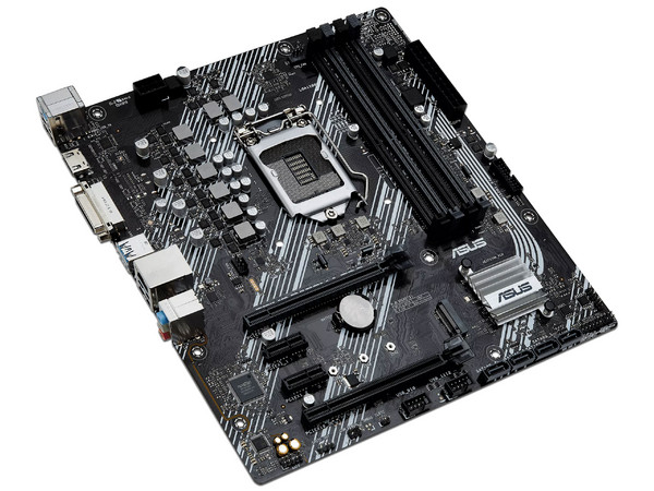 T.Madre ASUS PRIME B460M-A R2.0, Chipset Intel B460,
Soporta: Intel 10ma Generación de Socket 1200,
Memoria DDR4 2933/2666/2133 MHz, 128GB Máx, 
Integrado: Audio HD, Red y SATA 3.0, M.2, 
MicroATX Ptos: 1xPCIEx16, 2XPCIEx1.