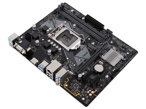 T. Madre ASUS PRIME H310M-E 2.0, Chipset Intel H310,
Soporta: Intel Core 9th / 8th Gen., Socket 1151,
Memoria: DDR4 2133MHz, 32GB Max,
Integrado: Audio HD, Red,
USB 3.0, SATA 3.0 y M.2,
Micro-ATX.