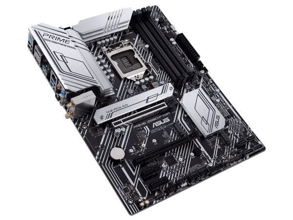 T. Madre Asus PRIME Z590-P,WIFI, Chipset Z590,
Soporta: Intel 10ma y 11va Generación de Socket 1200,
Memoria DDR4 5133/4133/2133 MHz, 128GB Máx,
Integrado: Audio HD, Red, USB 3.1. SATA 3.0, M.2,
ATX, Ptos: 2xPCIEX3.0x16, 2xPCIE3.0x1.