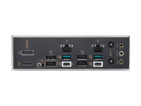 T. Madre ASUS ProArt B850-CREATOR WIFI NEO:
Chipset AMD B850,
Segmento: Alto,
Soporta: AMD Ryzen 7000 / 8000 / 9000, Socket AM5,
RAM: DDR5 8200/ 6800/ 4800MHz, Max 256GB,
AudioHD, Wi-Fi 7, USB 3.2, SATA, M.2,
ATX, 2xPCIE5.0x16, 1xPCIE4.0x16.