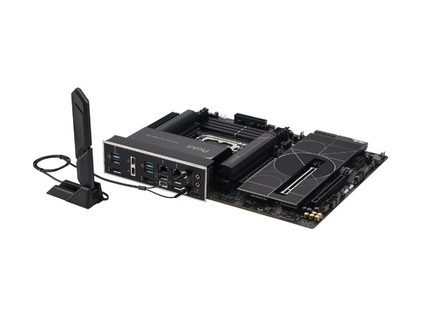 T. Madre ASUS PROART Z890-CREATOR WIFI:
Chipset Intel Z890,
Segmento: Alto/Gamer,
Soporta: Procesadores Intel Core Ultra (Serie 2), Socket LGA 1851,
RAM: DDR5 8666/6400MHz, 192GB Máx,
AudioHD, Red, Wi-Fi, USB y SATA,
M.2, ATX, Ptos: 2xPCIE5.0x16