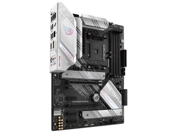 T. Madre ASUS ROG STRIX B550-A GAMING, Chipset AMD B550,
Soporta: AMD Ryzen 3ra, 4ta y 5ta Generación, Socket AM4,
Memoria: DDR4 5100/3600/2133 MHz, 128GB Max,
Integrado: Audio HD, Red, USB 3.2,
SATA 3.0, M.2,
ATX, Ptos: 3xPCIEx16, 3xPCIEx1