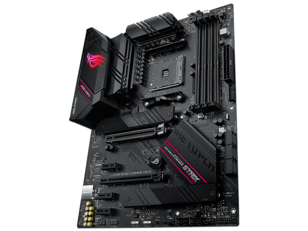 T. Madre ASUS ROG STRIX B550-F GAMING WI-FI II,
Chipset AMD B550,
Segmento: Medio/Gamer,
AMD Ryzen 3ra 4ta y 5ta Generación, Socket AM4,
RAM: DDR4 4600/3866/2133 MHz, 128GBMáx,
Audio HD, Red, WiFi 6E, USB,
SATA 3.0, M.2, ATX, Ptos: 2xPCIEx1 (Caja A