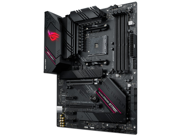 T. Madre ASUS ROG STRIX B550-F GAMING WI-FI II,
Chipset AMD B550,
Segmento: Medio/Gamer,
AMD Ryzen 3ra 4ta y 5ta Generación, Socket AM4,
RAM: DDR4 4600/3866/2133 MHz, 128GBMáx,
Audio HD, Red, WiFi 6E, USB,
SATA 3.0, M.2, ATX, Ptos: 2xPCIEx1 (Caja A