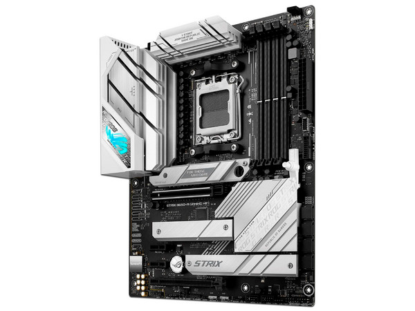 T. Madre ASUS ROG STRIX B650-A GAMING WIFI,
Chipset B650,
Segmento: Alto/Gamer,
Soporta: AMD Ryzen 7000 Series, Socket AM5,
RAM: DDR5 6400+(OC)/5400(OC)/5200/5000/4800 MHz, 128GB Max,
Audio, Wi-Fi, SATA 3.0, M.2,
ATX, Ptos: 1xPCIE4.0x16, 2xPCIE4.0x