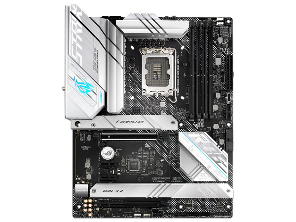 T. Madre Asus Rog Strix B660-A GAMING Wi-Fi D4, Chipset Intel B660,
Soporta: Intel 12va Generación de Socket 1700,
Memoria: DDR4 5333/ 4400/2133 MHz, 128GB Max,
Integrado: Audio HD, Red,
USB 3.1, SATA 3.0,
ATX, Ptos: 1xPCIEx16, 2xPCIE3.0x1.