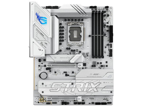 Tarjeta Madre ASUS ROG STRIX B860-A GAMING WIFI,
Chipset Intel B860,
Segmento: Alto/Gamer,
Soporta Procesadores Intel Core Ultra (Serie 2),
Memoria DDR5 hasta 8600MHz, 
PCIe 5.0, Wi-Fi 6, Bluetooth 5.2, ATX.