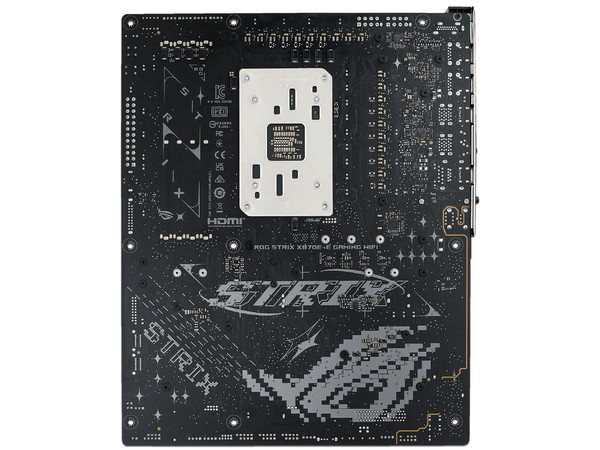 T. Madre ASUS ROG STRIX X870E-E GAMING WIFI,
Chipset AMD X870E,
Segmento: Alto/Gamer,
Soporta: Procesadores AMD Serie 9000, 8000 y 7000, Socket AM5,
RAM: DDR5 8400/8000 MHz, 192GB Max,
Wi-Fi 7, USB-C 3.2, M.2,
ATX, Ptos: 1xPCIe5.0x16, 1xPCIe4.0x16.