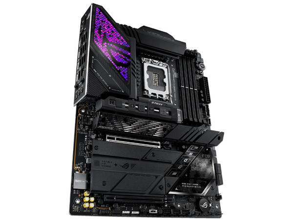 T. Madre ASUS ROG STRIX Z890-E GAMING WIFI:
Chipset Intel Z890,
Segmento: Alto/Gamer,
Soporta: Procesadores Intel Core Ultra (serie 2), Socket LGA 1851,
RAM: DDR5 8800/6400MHz, 192GB Máx,
AudioHD, Red, USB 3.0 y SATA 3.0, M.2,
ATX, Ptos:1xPCIE5.0x1