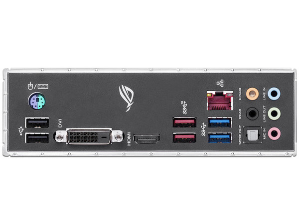 T. Madre ASUS ROG STRIX B360-G GAMING, Chipset Intel B360,
Soporta: Intel Core i7 / i5 / i3 de 8va Gen., Socket 1151,
Memoria: DDR4 2666/2400/2133 MHz, 64GB Max,
Integrado: Audio HD, Red,
USB 3.1 y SATA 3.0, M.2,
Micro-ATX, Ptos: 2xPCIEx16, 2xPCIEx1