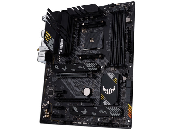 T. Madre ASUS TUF GAMING B550-PLUS WIFI II,
Chipset AMD B550,
Segmento: Medio,
Soporta: AMD Ryzen 3ra, 2da y 1ra Gen.,
Memoria: DDR4 4866 / 3200 / 2133 MHz, 128GB Máx.,
Integrado: Audio HD, Red, USB 3.0, M.2,
ATX, Ptos: 1xPCIEx16, 1xPCIEx1.
