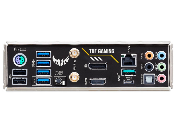 T. Madre Asus TUF Gaming B550M-PLUS (WI-FI II), 
Chipset AMD B550,
Segmento: Medio/Gamer,
AMD Ryzen 3ra a 5ta Gen, Socket AM4,
RAM: DDR4 4866(OC)/ 3600/ 2133 MHz, 128GB Max, 
Audio HD, WiFi, USB 3.2, SATA 3.0, M.2, 
Micro-ATX, 2xPCIEx16, 1xPCIEx1