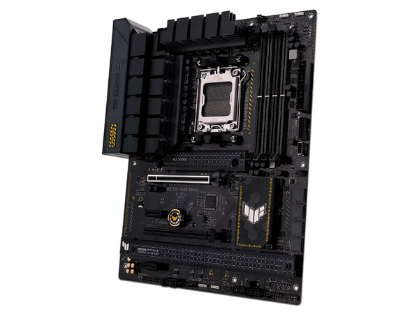 T. Madre ASUS TUF GAMING B650-PLUS WIFI,
Chipset B650,
Segmento: Alto/Gamer,
Soporta: AMD Ryzen 7000 Series, Socket AM5,
RAM: DDR5 6400/5400/5200/5000/4800 MHz, 128GB Max,
Audio HD, Wi-Fi 6, SATA 3.0, M.2,
ATX, Ptos: 2xPCIE4.0x16, 2xPCIE4.0x1.