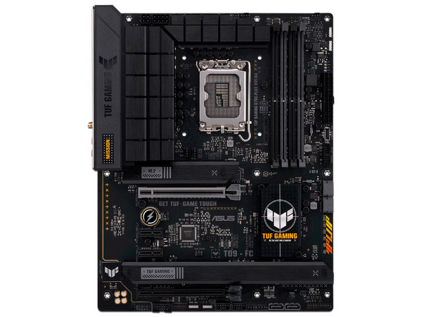 T. Madre ASUS TUF GAMING B760-PLUS WIFI D4, Chipset Intel B760,
Soporta: Intel 13va Generación de Socket 1700,
Memoria: DDR4 5333(OC)/3200/2133MHz, 128GB Max,
Integrado: Wi-Fi, Red, USB 3.2 , M.2,
ATX, Ptos: 1xPCIe5.0x16, 1xPCIe3.0x1.